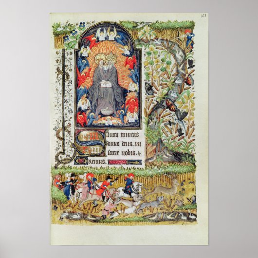 November; Hirschjagd Poster (Vorne)