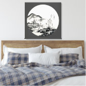 November in Jiangsu Leinwanddruck (Insitu (Schlafzimmer))