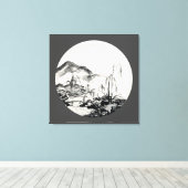 November in Jiangsu Leinwanddruck (Insitu (Holzboden))