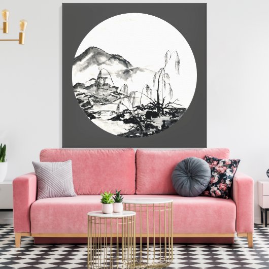 November in Jiangsu Leinwanddruck (Insitu (Wohnzimmer))