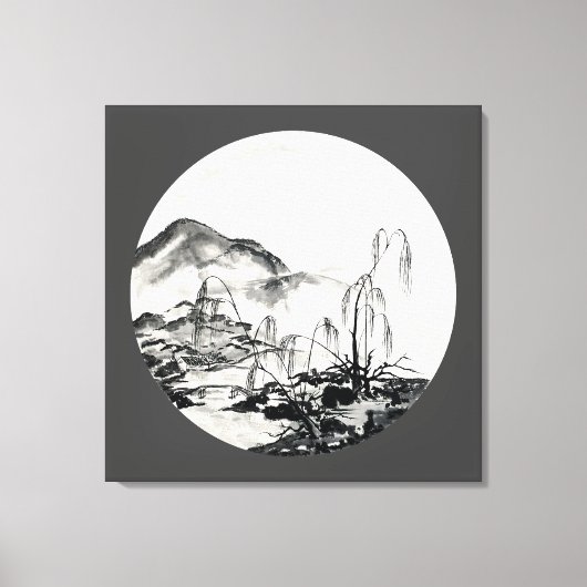 November in Jiangsu Leinwanddruck (Vorderseite)