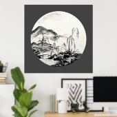 November in Jiangsu Poster (Heimbüro)