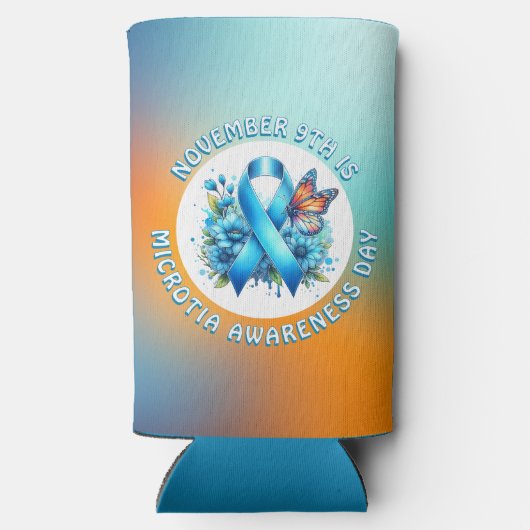 November is Microtia Awareness Month and Day Selters Dosenkühler (Rückseite)