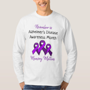 November ist der Monat der Alzheimer-Krankheit T-Shirt