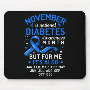 November ist der nationale Monat zur Sensibilisier Mousepad