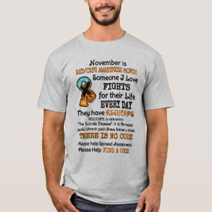 November... Jemand, der Liebe kämpft T-Shirt