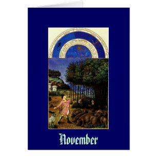 November- - LesTres Riches Heures du Duc De-Beere