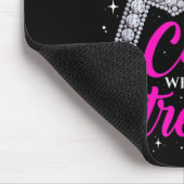 November-Mädchen Lustiger Spruch Christlich Mousepad (Ecke)
