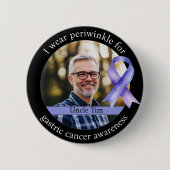 November Magenkrebs-Bewusstseinsmonat Button (Vorderseite)