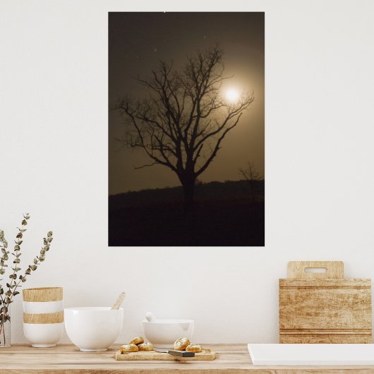 November Moon Poster (Küche)
