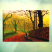 November Nachmittag Stapleton Park Grimshaw Fensteraufkleber (Blatt 3)