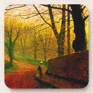 November Nachmittag Stapleton Park Grimshaw Getränkeuntersetzer