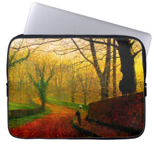 November Nachmittag Stapleton Park Grimshaw Laptopschutzhülle