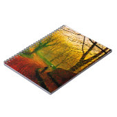 November Nachmittag Stapleton Park Grimshaw Notizblock (Linke Seite)