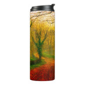 November Nachmittag Stapleton Park Grimshaw Thermosbecher (Nach links gedreht)