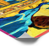 November Naive Folk Art Herbst Celebration Poster (Ecke)