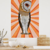 NOVEMBER OWL POSTER (Küche)