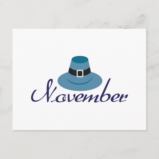 November Postkarte (Vorderseite)