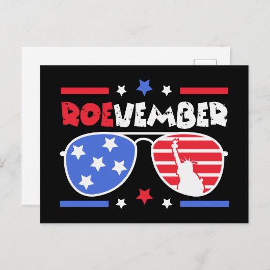 November Postkarte (Vorne/Hinten)