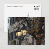 November Postkarte (Vorne/Hinten)