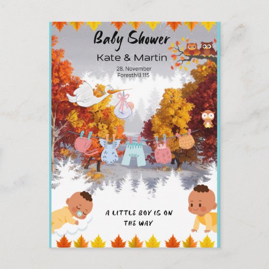 November Postkarte (Vorderseite)