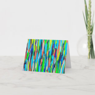 November Rain Blank Notecard Karte