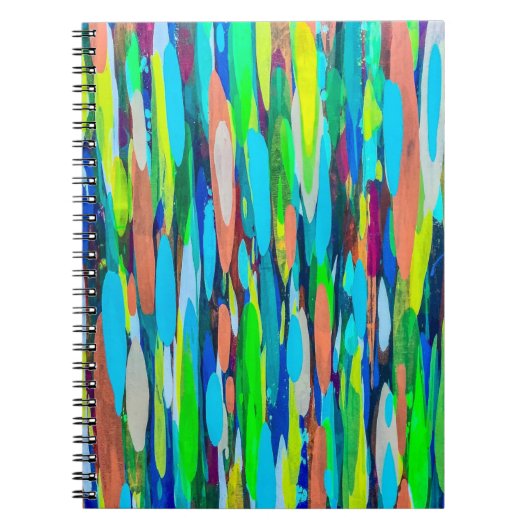 November-Rain-Notebook Notizblock (Vorderseite)