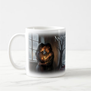 November-Regen-Romanze-Melancholie-Kunst-Tasse Kaffeetasse