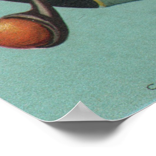 November - Sagittarius Poster (Ecke)