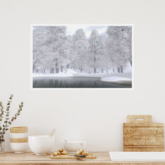 November Snow Poster (Küche)