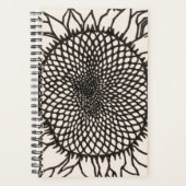 November Sonnenblumen Illustration Julie de Graag Planer (Vorderseite)