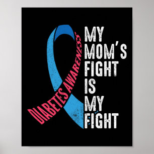 November T1d Sensibilisierung Mama Kampf Mein Kamp Poster