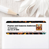 November Themed Personalisierte Adresse (Insitu)