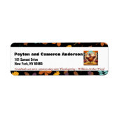 November Themed Personalisierte Adresse (Vorne)