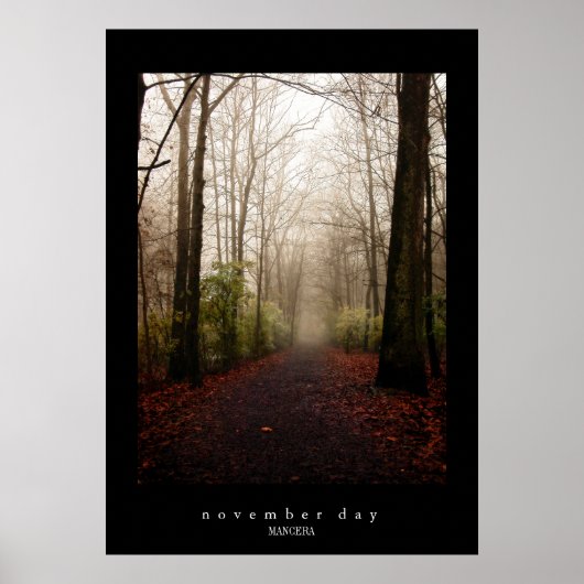 Novembertag Poster (Vorne)