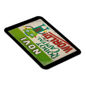 Novi Michigan Robot - Funny Vintag Magnet (Rechte Seite)