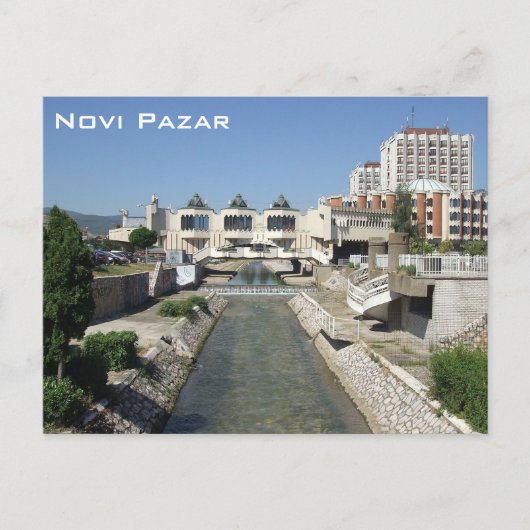 Novi Pazar Postkarte (Vorderseite)