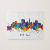 Novi Sad Serbia Skyline Puzzle (Horizontal)