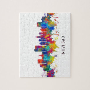 Novi Sad Serbia Skyline Puzzle