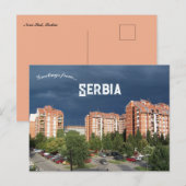 Novi Sad Serbien Postkarte (Vorne/Hinten)
