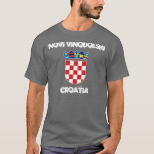 Novi Vinodolski, Kroatien mit Wappen T-Shirt