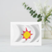 Novial Flag Postkarte (Stehend Vorderseite)