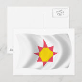 Novial Flag Postkarte (Vorne/Hinten)