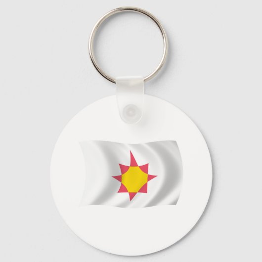 Novial Flag Schlüsselanhänger (Vorderseite)