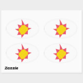 Novial Flag Sticker (Blatt)