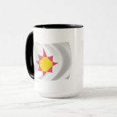 Novial Flag-Tasse Tasse (Vorderseite Links)