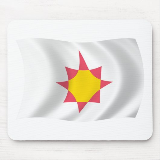 Novial-Flagge-Mauspad Mousepad (Vorne)