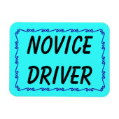 Novice Driver Magnet (Horizontal)