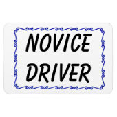 Novice Driver Magnet (Horizontal)