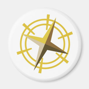 NOVINO Gold Star Drive Wheel Magnet